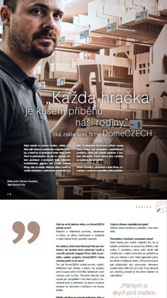 šantovka domeczech hračky sovadina